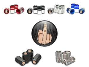 Couvercles de Valve Voiture Fit Standard